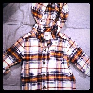 Plaid Hooded Flannel